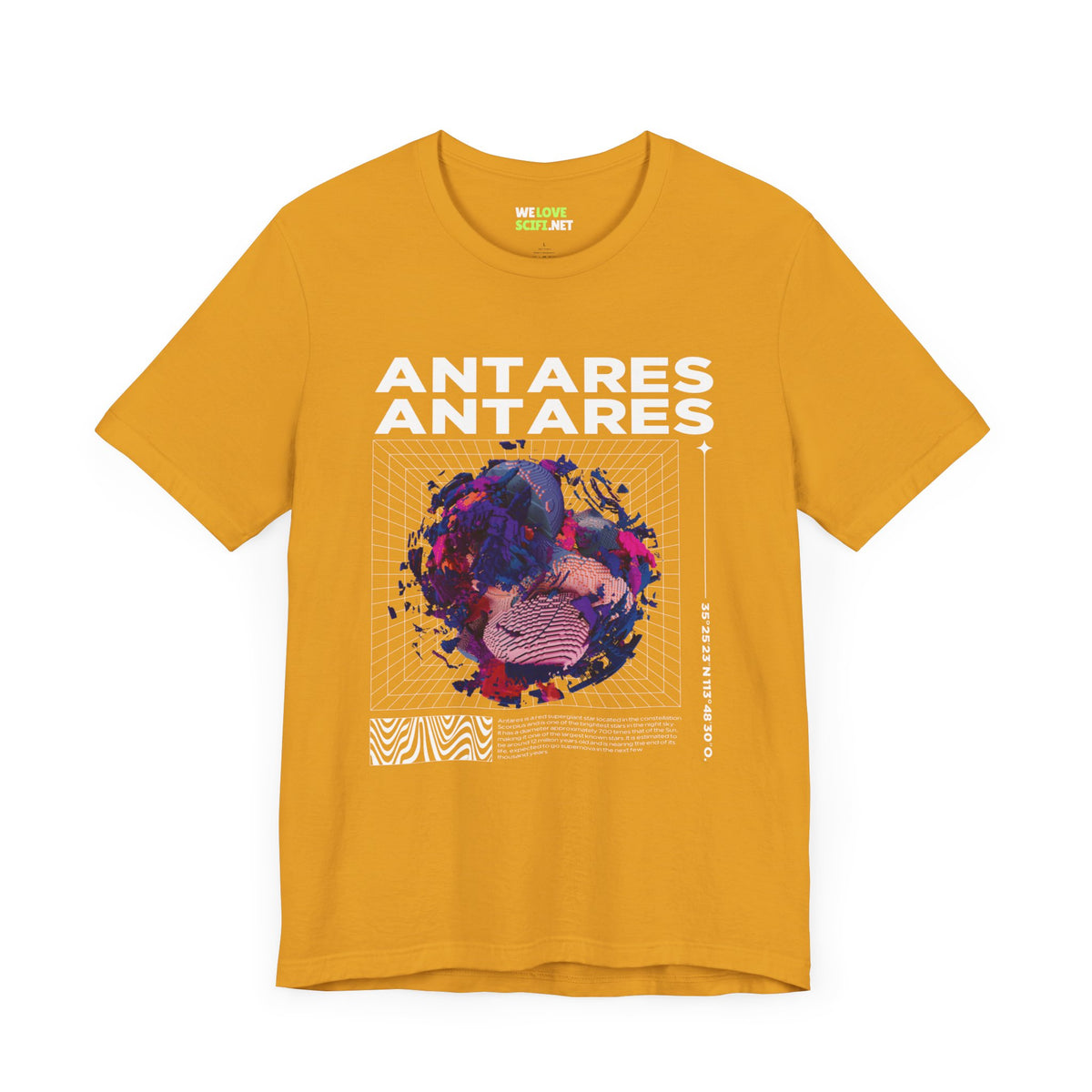 Antares Star Sci-Fi T-Shirt-welovescifi.net