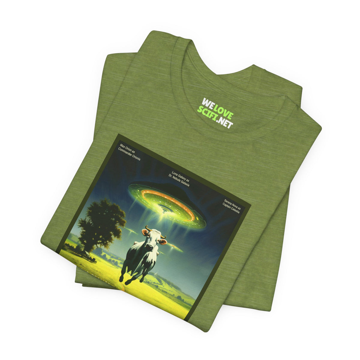 UFO Encounters Retro Sci-Fi T-Shirt-welovescifi.net