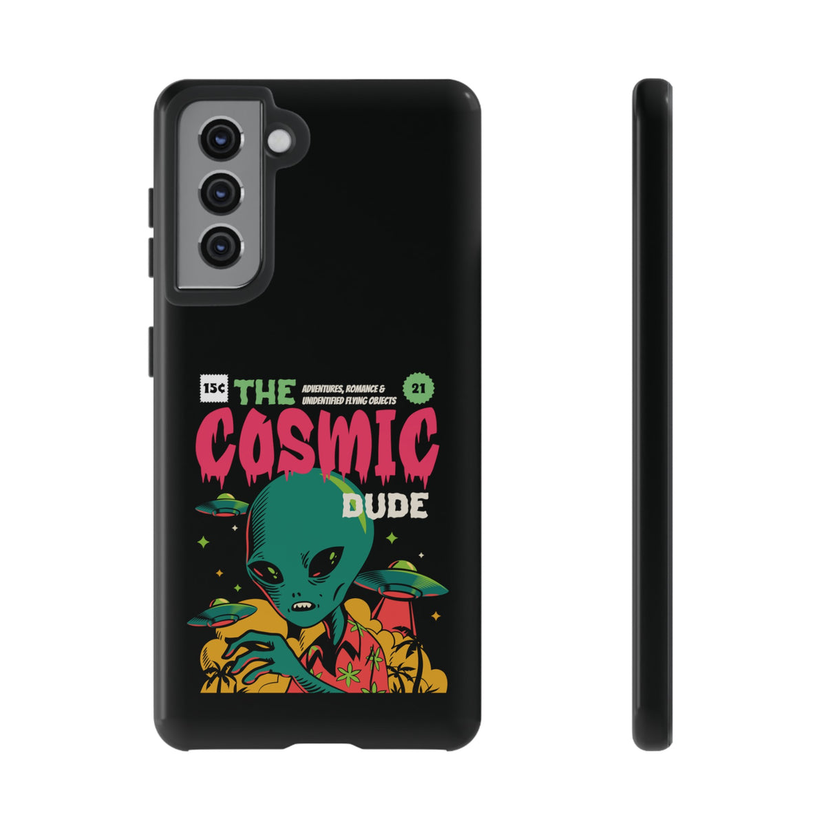 Retro Comic UFO Samsung Galaxy Cases