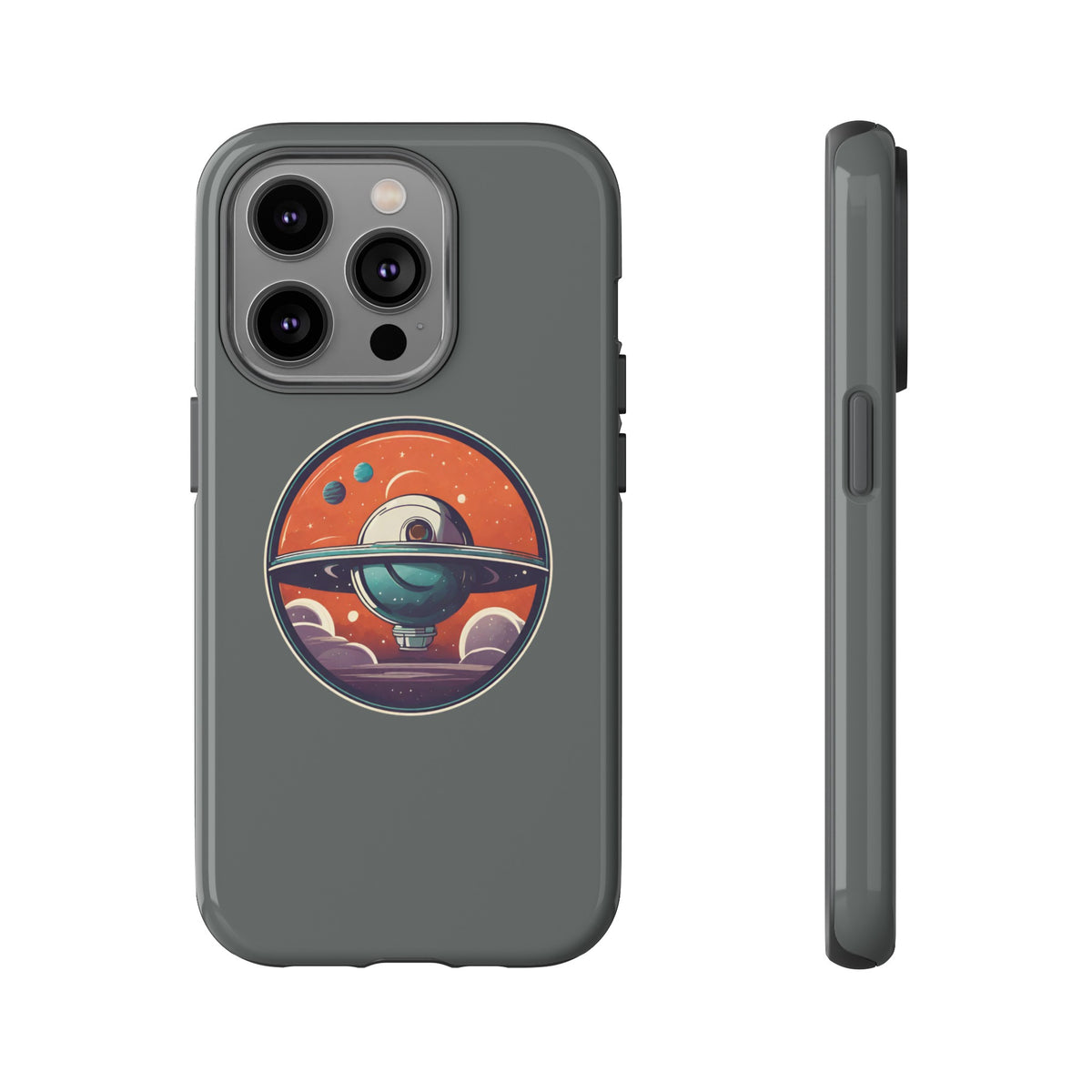 Space Art iPhone Cases - Unique Station No283 Mobile Covers