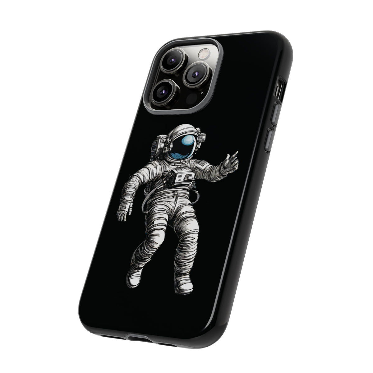 space art astronaut phone case-Space Art Astronautb iPhone