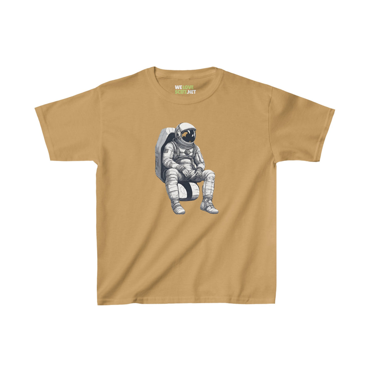 Still Waiting - Space Art Tee for Kids | Heavy Cotton