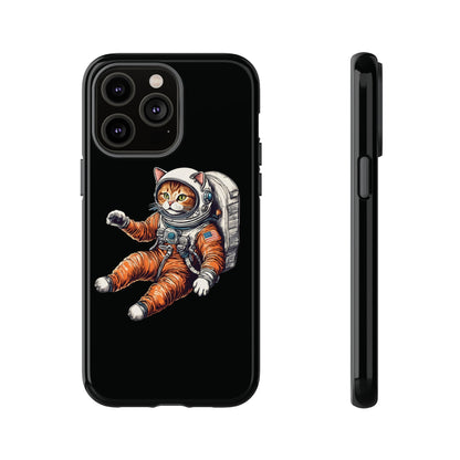 Redhead Spacecat iPhone Case - Tough Astronaut Mobile Cover