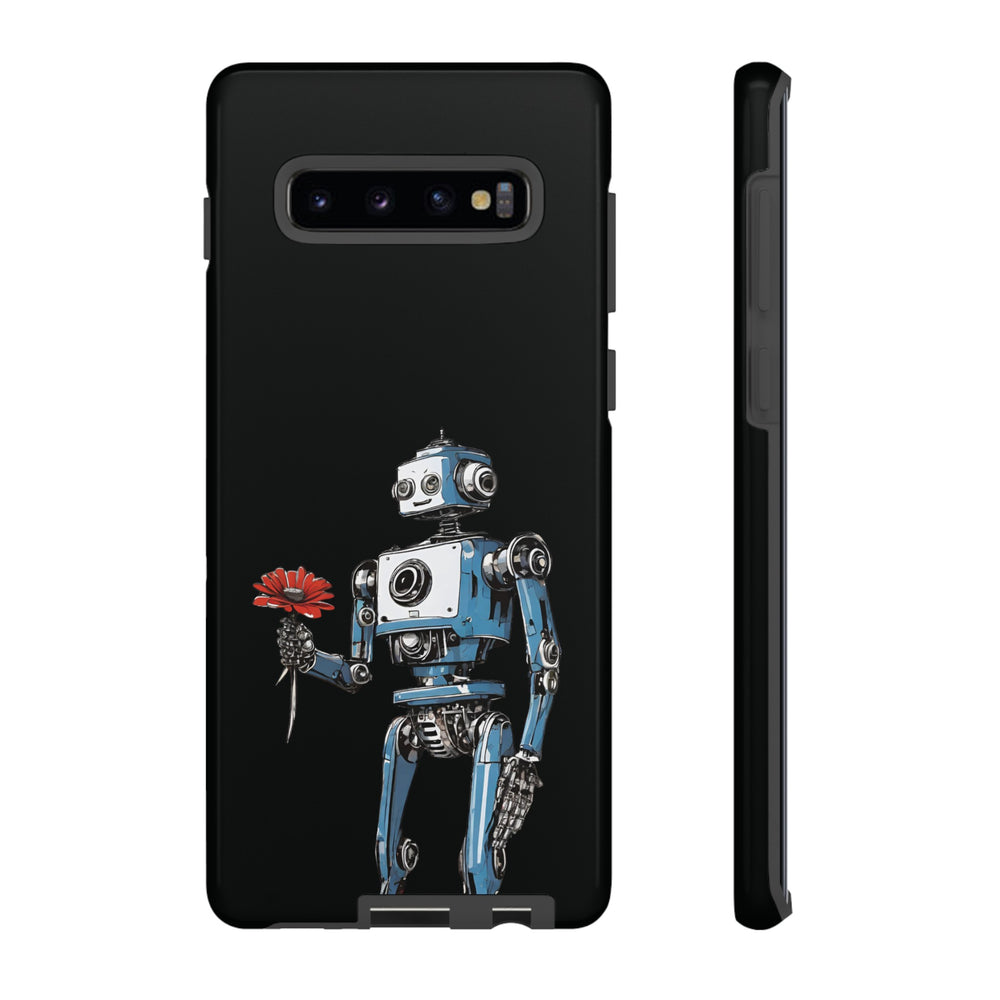 You Never Bring Me Flowers Robot SpaceArt Tough Samsung Galaxy Mobile Cases-welovescifi.net