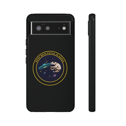 Boy Fetch In Space Dog SciFi Tough Google Pixel Mobile Case