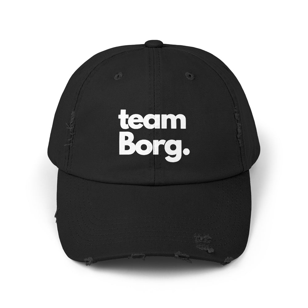 Team Borg Supervillain Cap | Unisex Sci-Fi Distressed Hat