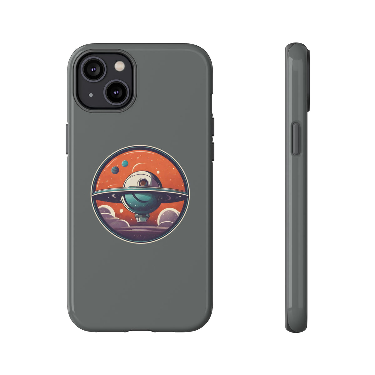 Space Art iPhone Cases - Unique Station No283 Mobile Covers