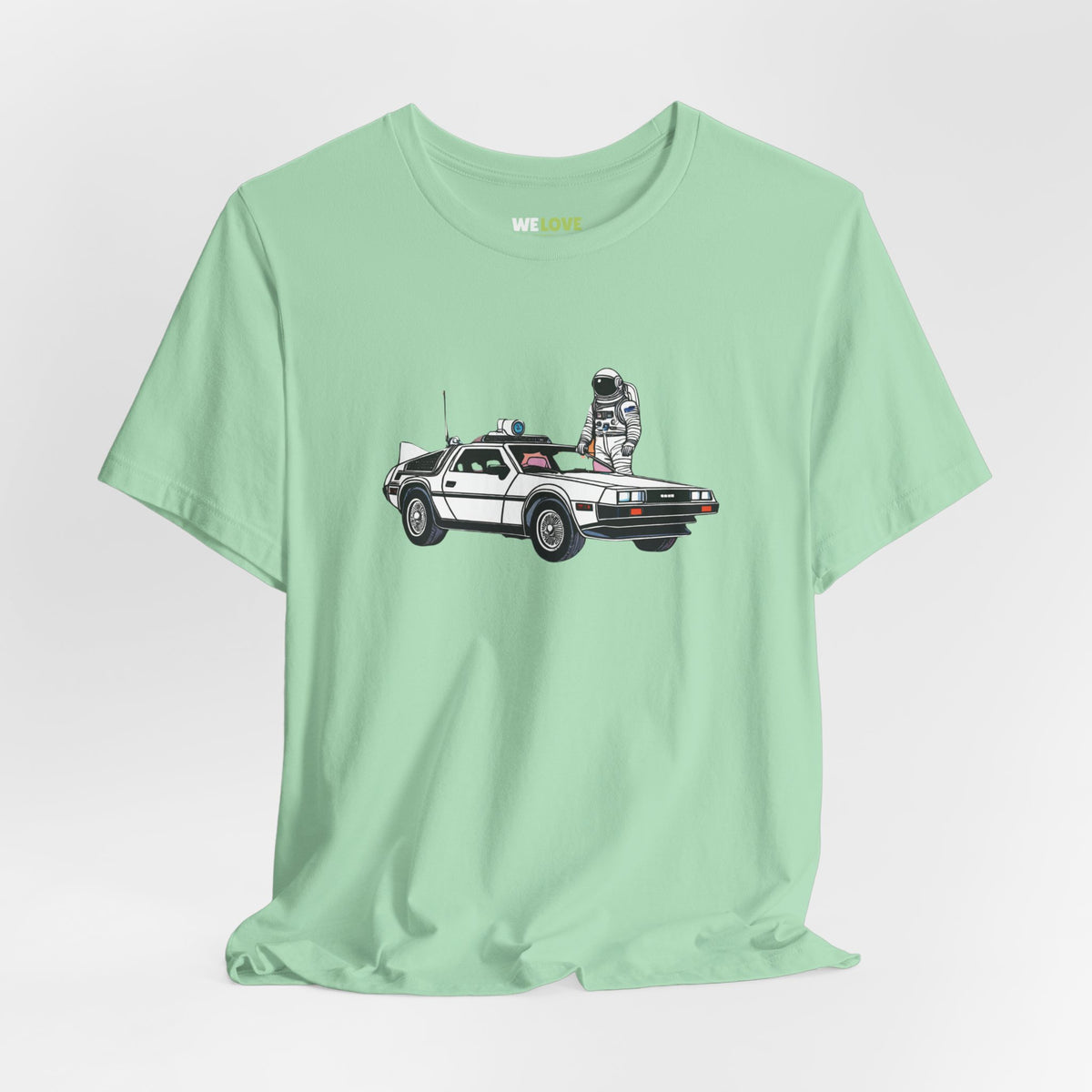 DeLorean Astronaut T-Shirt | Let's Take a Ride Sci-Fi Tee