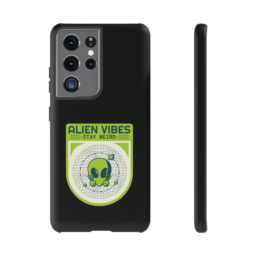 Stay Weird UFO Samsung Galaxy Mobile Cases - We Love Sci-Fi