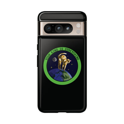 Your King Is Stretching Funny Cat UFO Tough Google Pixel Mobile Cases-welovescifi.net