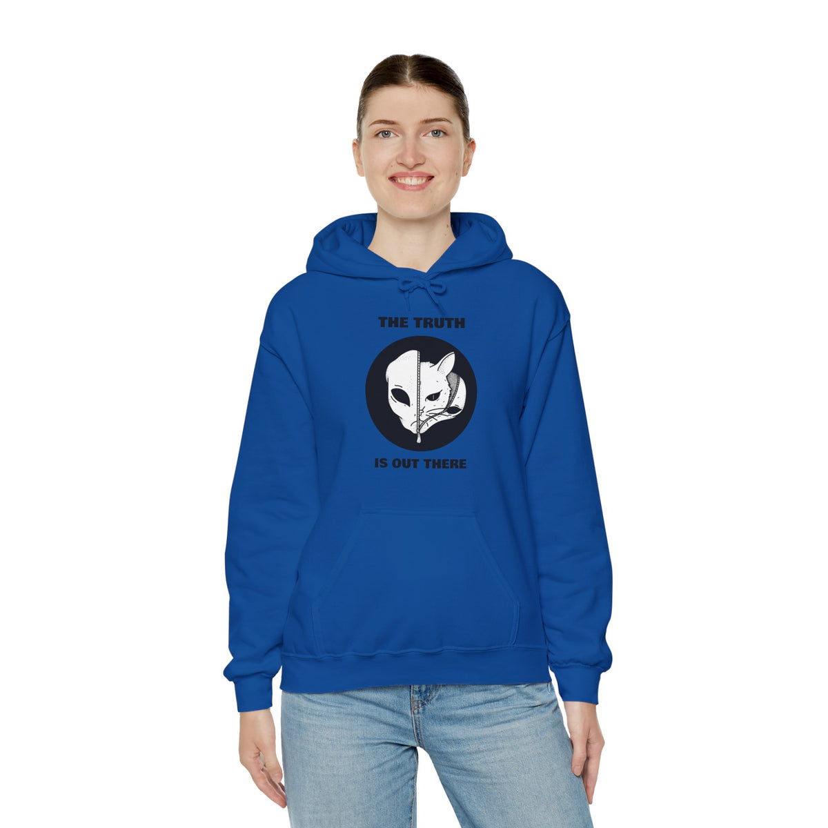 The Truth Is Out There Alien Cat Sci-Fi Hoodie Shop Now