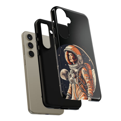 Spacegirl Astronaut Samsung Galaxy Cases