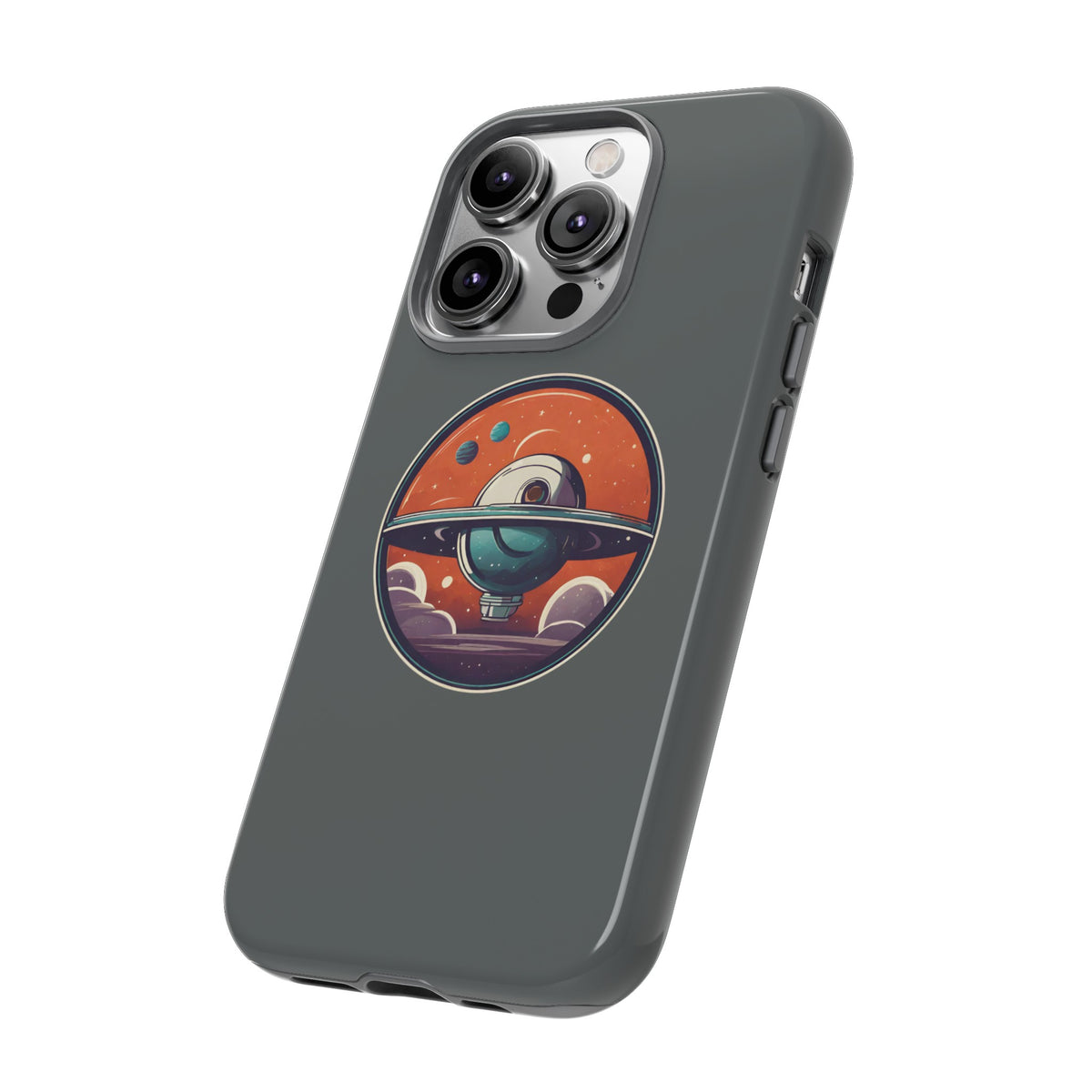 Space Art iPhone Cases - Unique Station No283 Mobile Covers