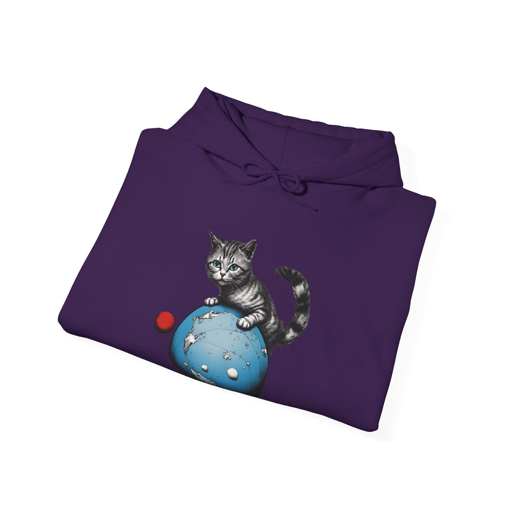 Space Player Cat 3 Sci-Fi Hoodie - Online Store