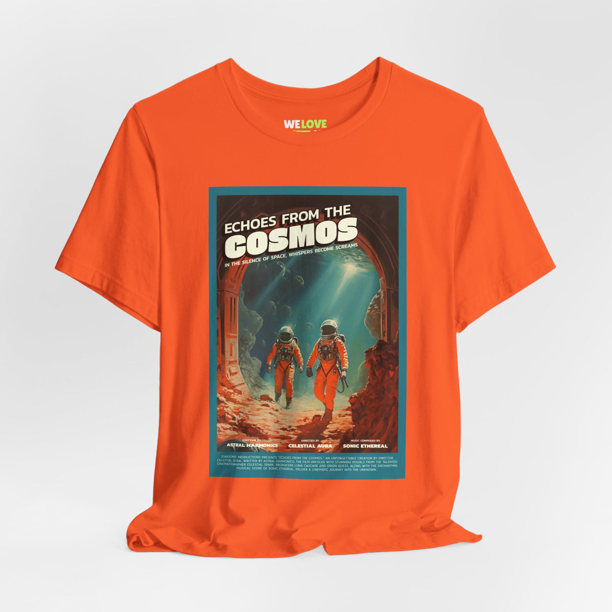 Echoes From The Cosmos Sci-Fi T-Shirt-welovescifi.net