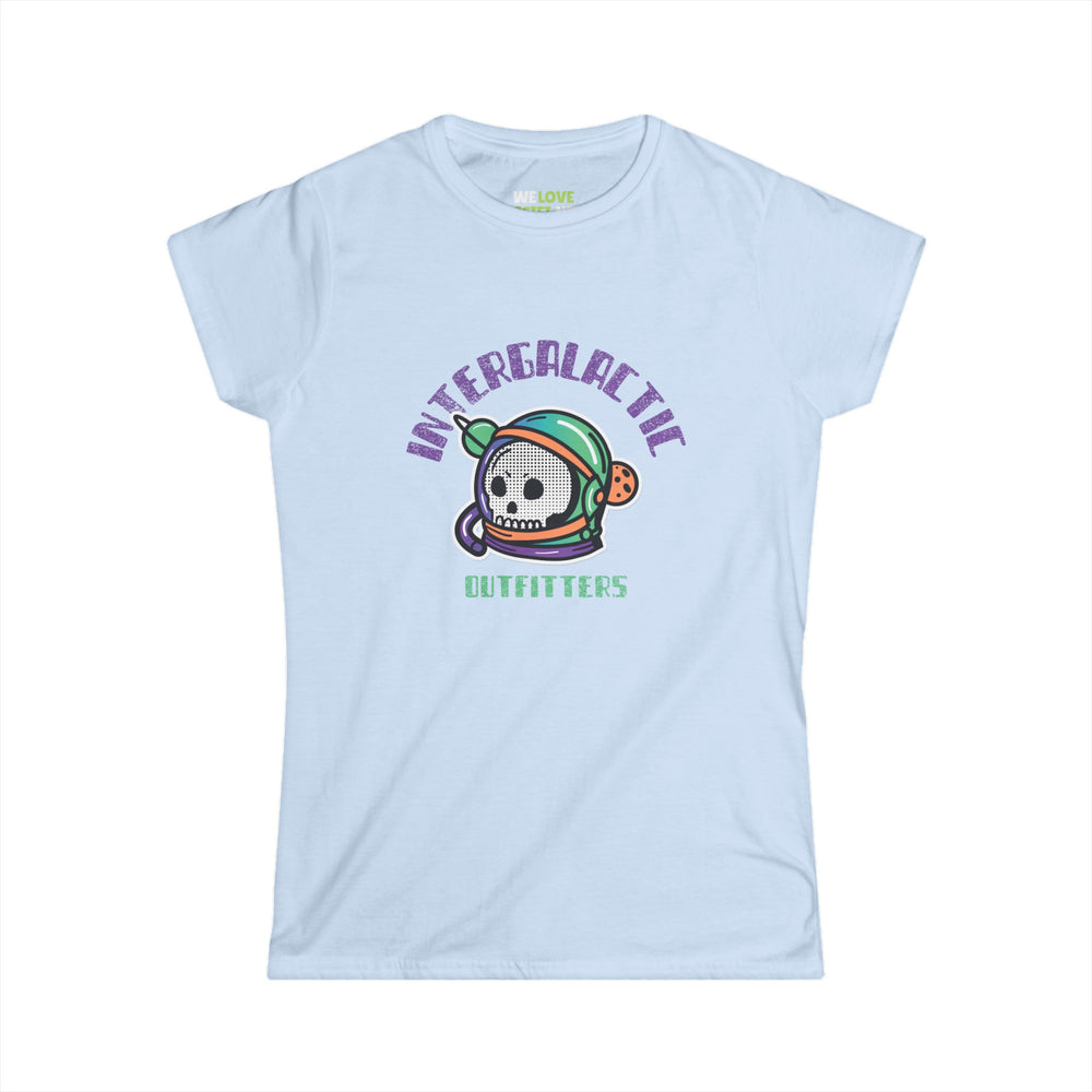 Intergalactic Outfitters Astronaut Woman's Tee - Top Quality