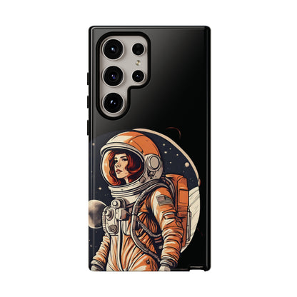 Spacegirl Astronaut Samsung Galaxy Cases