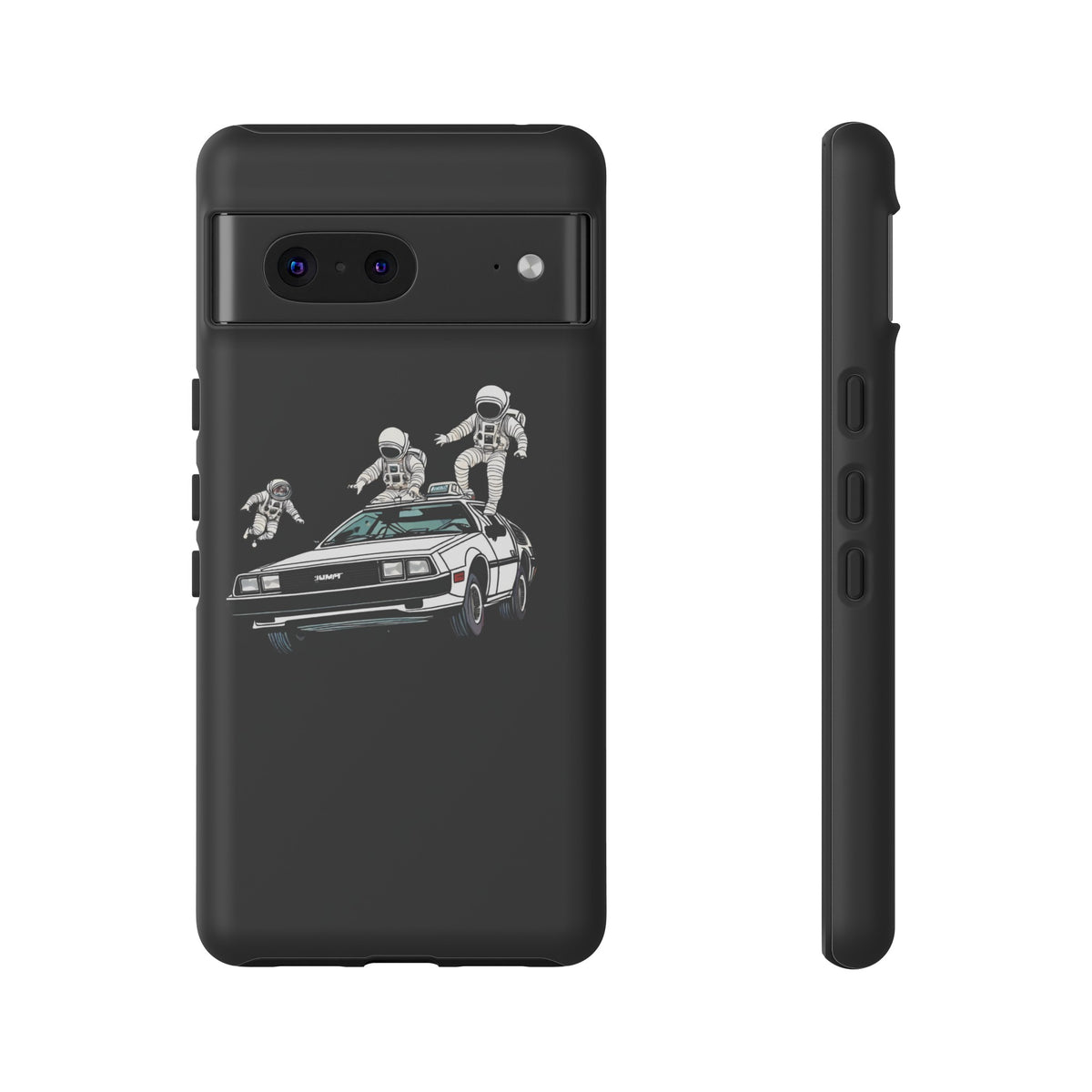 Party in a Delorean Astronaut Google Pixel Mobile Cases 