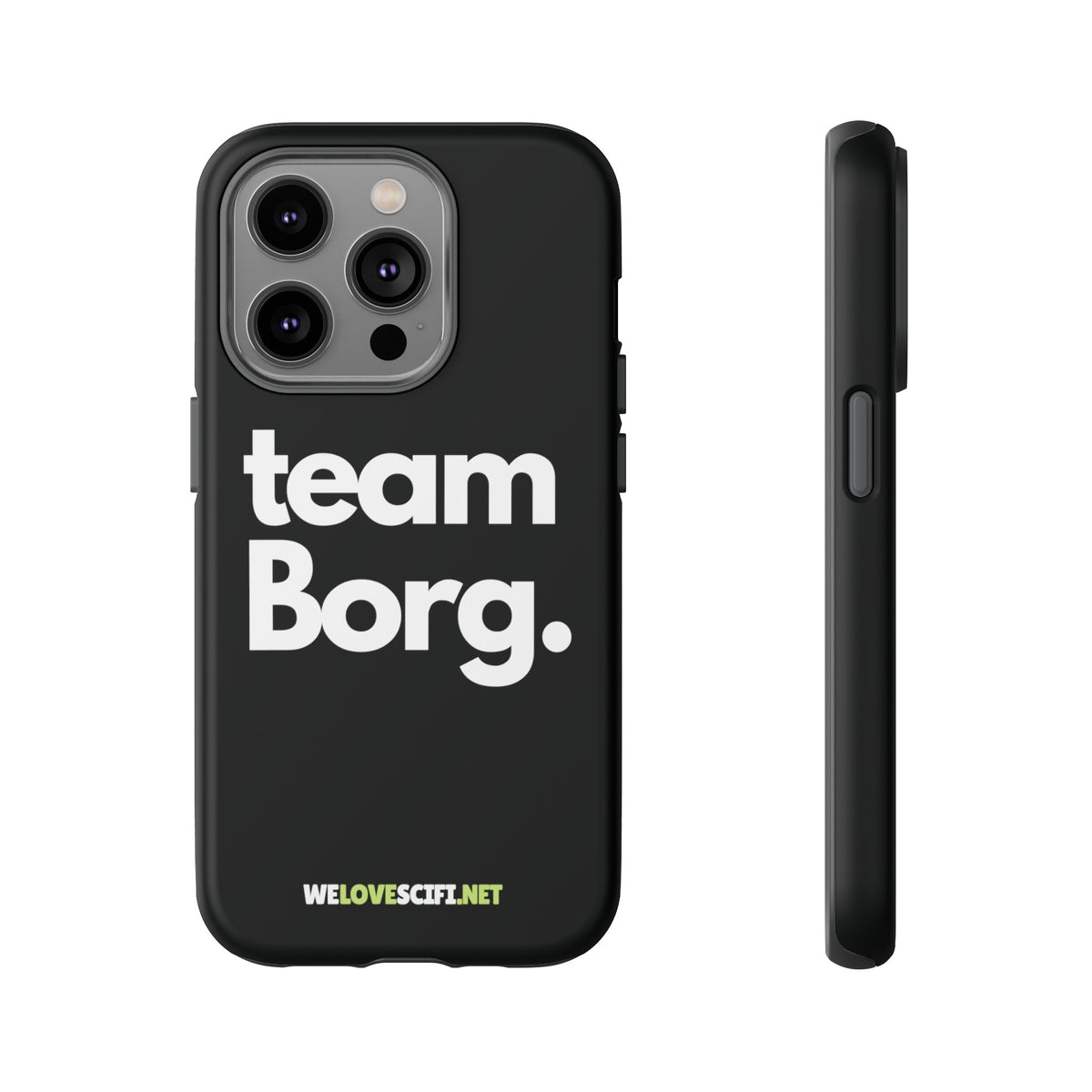 Team Borg iPhone Cases - Supervillain Tough Mobile Covers