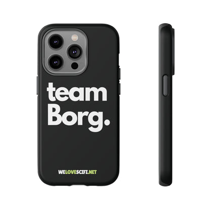 Team Borg iPhone Cases - Supervillain Tough Mobile Covers