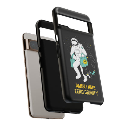 Zero Gravity Funny Astronaut Sci-Fi Tough Google Pixel Mobile Cases-welovescifi.net