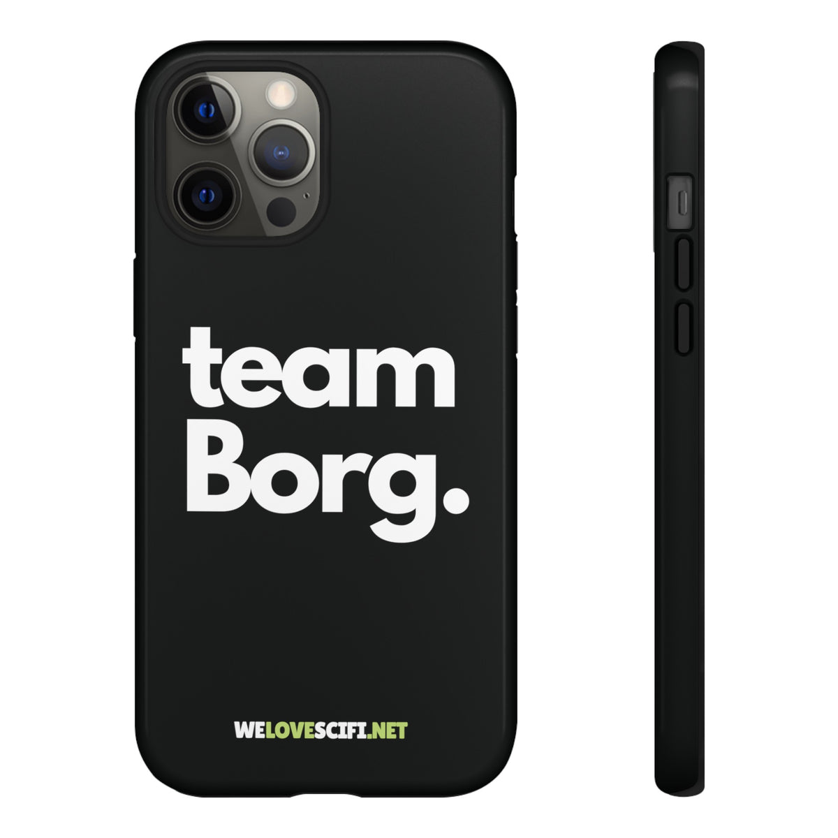 Team Borg iPhone Cases - Supervillain Tough Mobile Covers