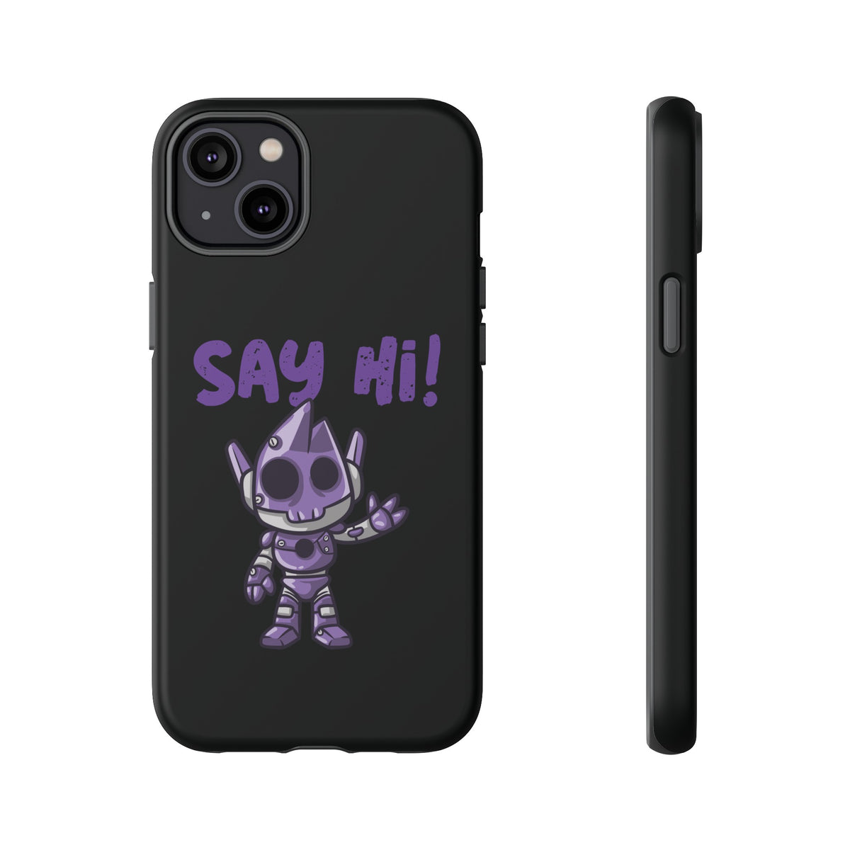 Funny UFO iPhone Cases | Say Hi Sci-Fi Tough Mobile Covers