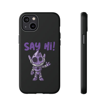 Funny UFO iPhone Cases | Say Hi Sci-Fi Tough Mobile Covers