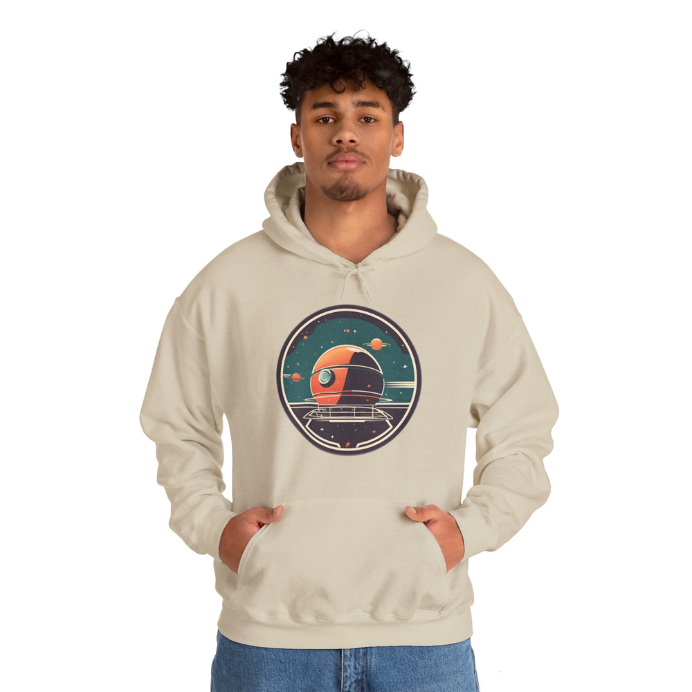 Space Art Hoodie - Station No.101 Sci-Fi Hoodie