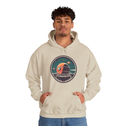 Space Art Hoodie - Station No.101 Sci-Fi Hoodie