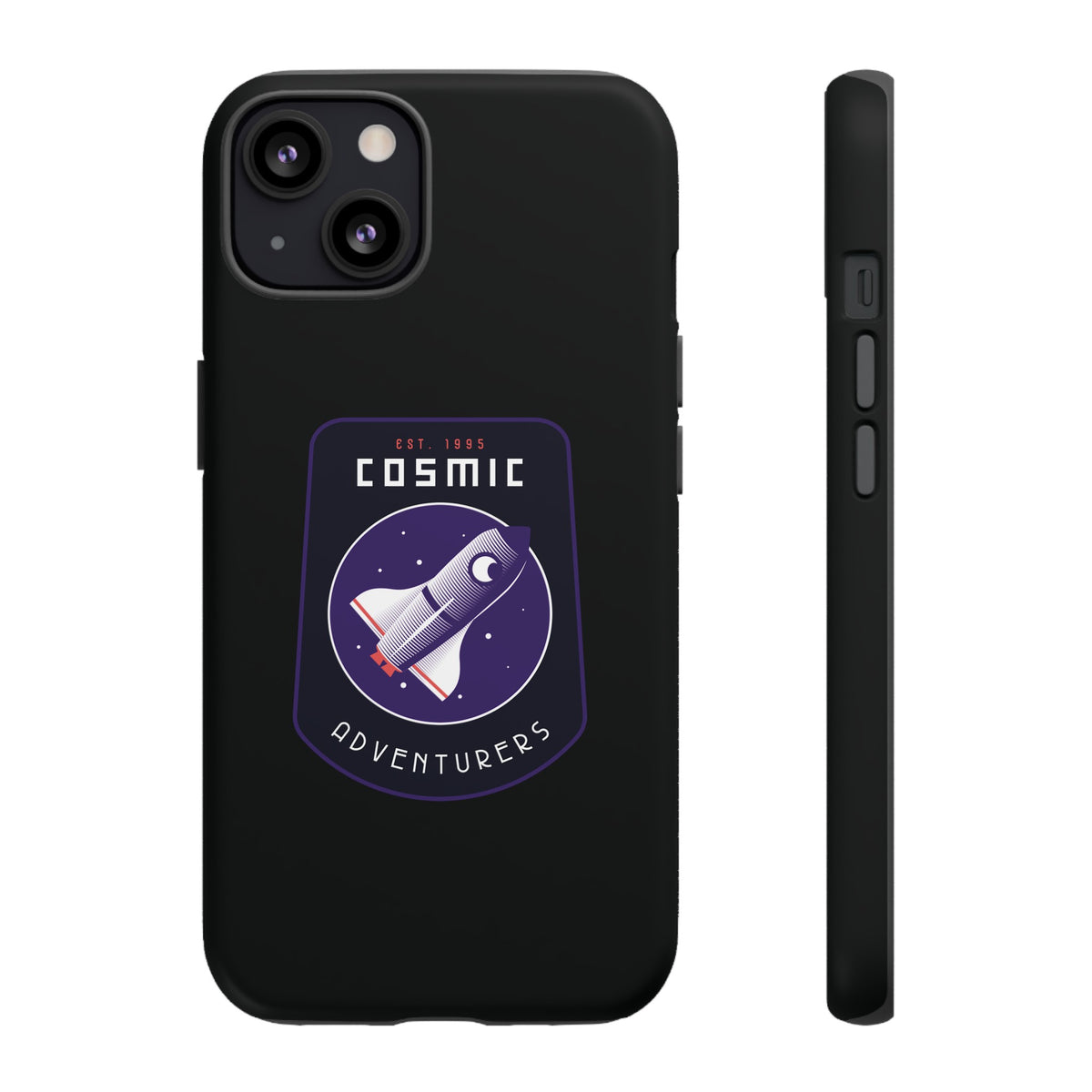 Cosmic Adventurers Sign Sci-Fi Tough iPhone Mobile Cases