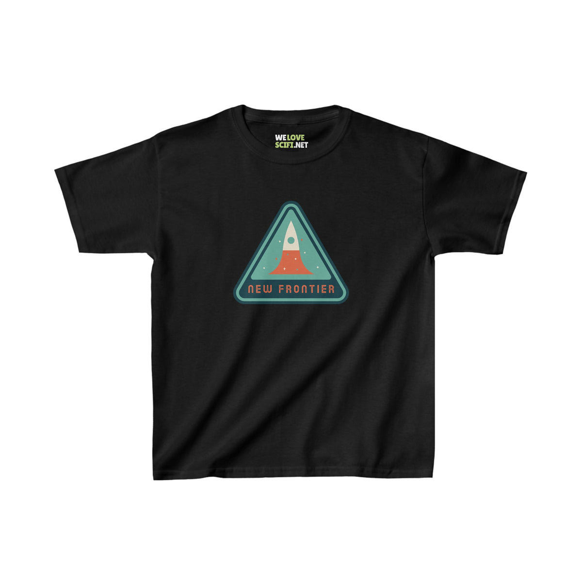 New Frontier Tee Kids Heavy Cotton T-Shirt WeLoveSciFi.net