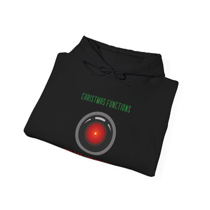 Too Important Christmas Funny HAL9000 Christmas Unisex Hoodie-welovescifi.net