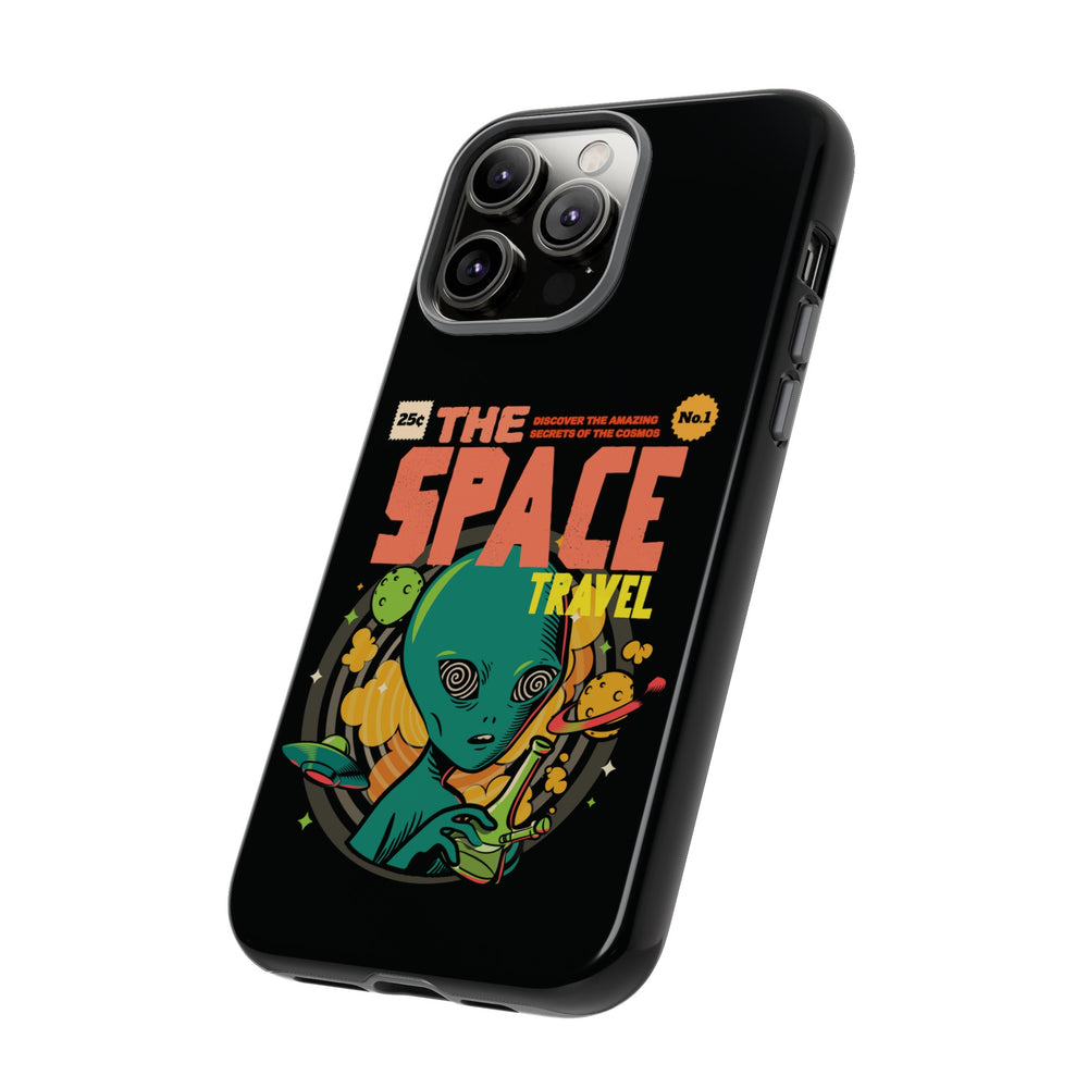 Sci-Fi Phone Case | Space Travel Comic UFO iPhone Cover