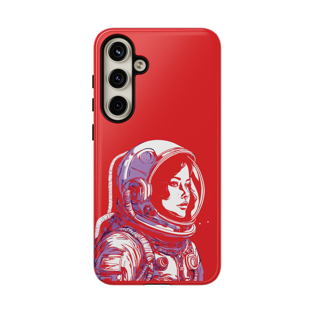 Duotone SpaceGirl SpaceArt Tough Samsung Galaxy Mobile Cases