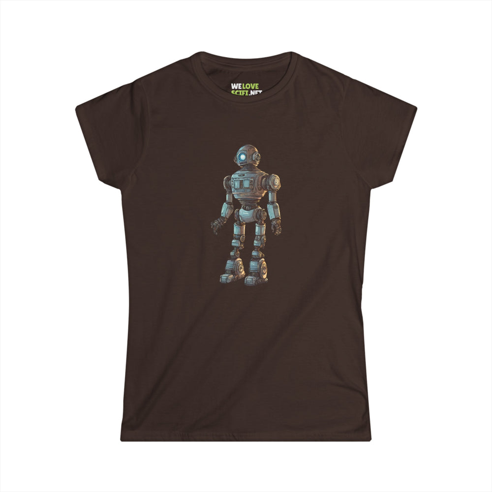 Human SpaceArt Robot Woman's Tee-welovescifi.net