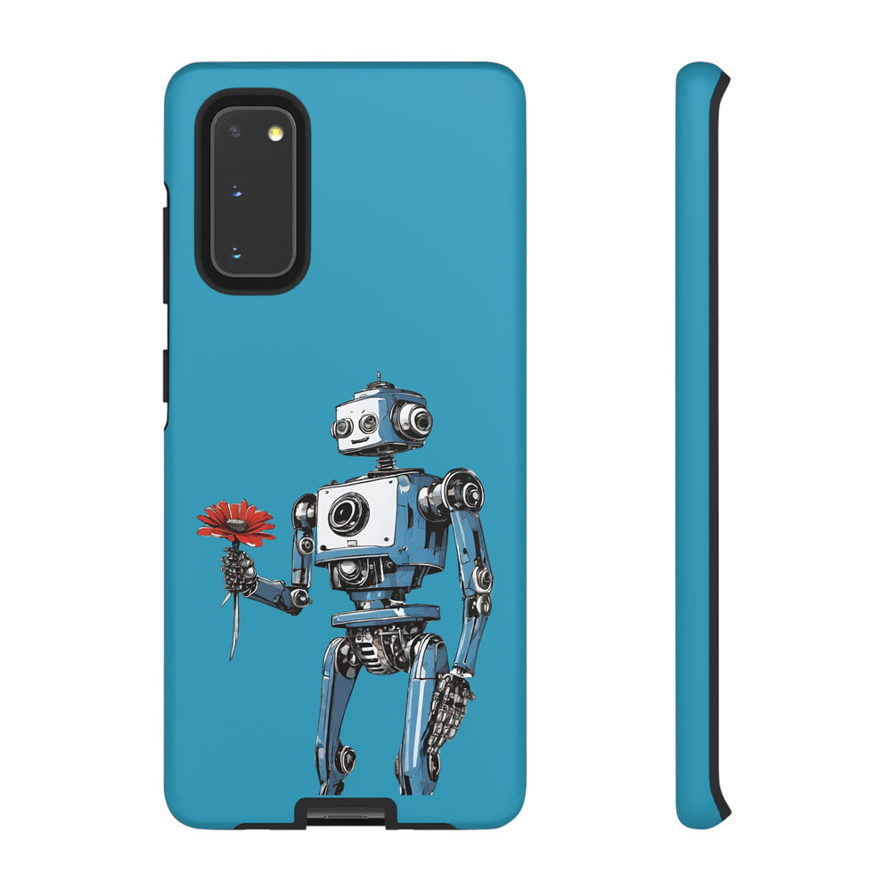 You Never Bring Me Flowers Robot SpaceArt Tough Samsung Galaxy Mobile Cases-welovescifi.net