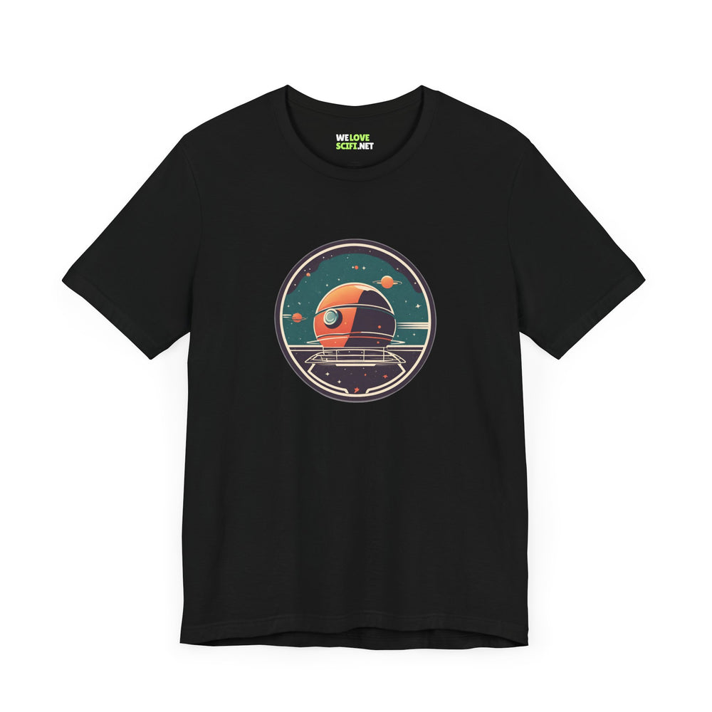 Retro Space Art Sci-Fi T-Shirt | Station 101 We Love Sci-Fi