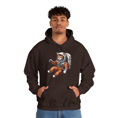 Redhead Spacecat Astronaut Hoodie - Cool Sci-Fi Sweatshirt