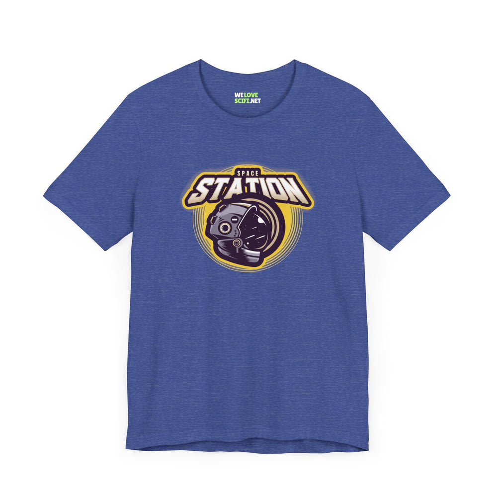 Space Station Astronaut T-Shirt Sci-Fi Shirt for Space Fans