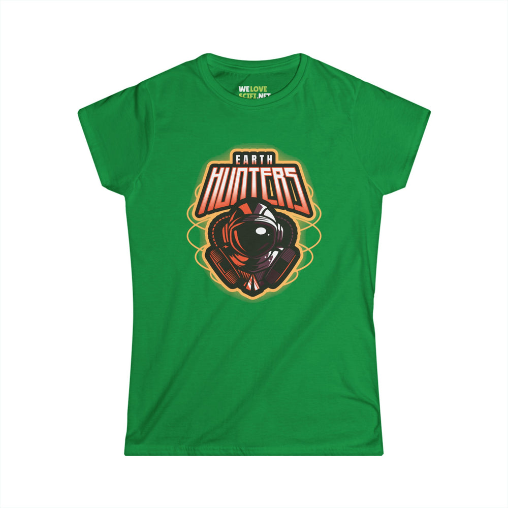 Earth Hunters Astronaut Woman's Tee-welovescifi.net