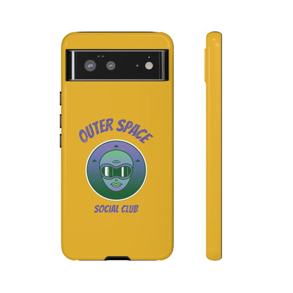 Outer Space Club Sci-Fi Tough Google Pixel Mobile Cases