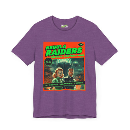 Nebula Raiders Retro Sci-Fi T-Shirt | Retro Sci-Fi T-Shirt