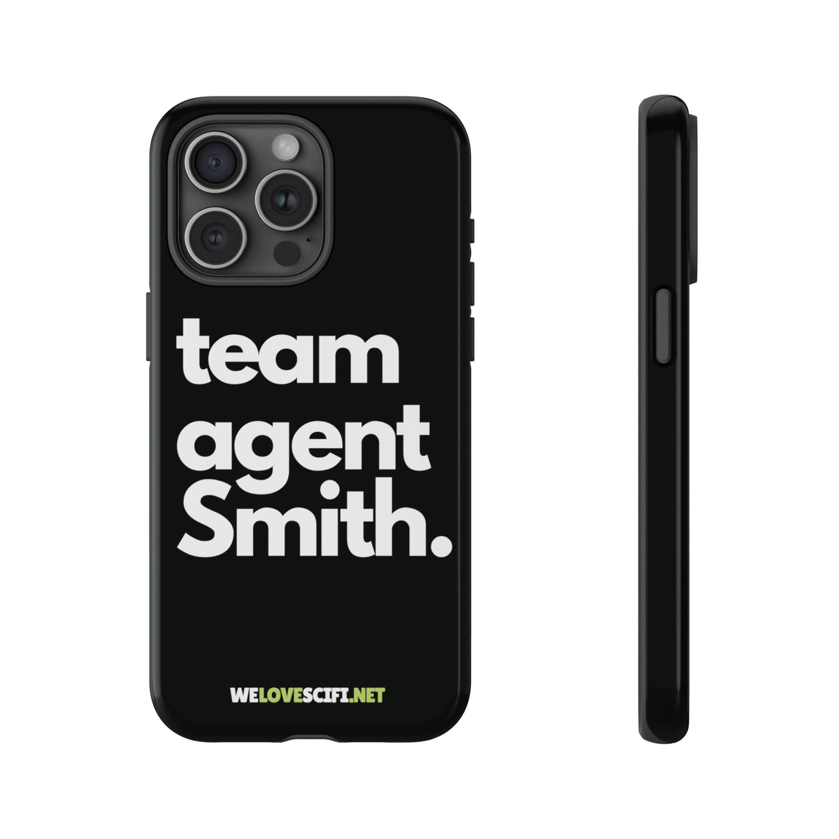 Team Agent Smith Supervillain Tough iPhone Mobile Cases