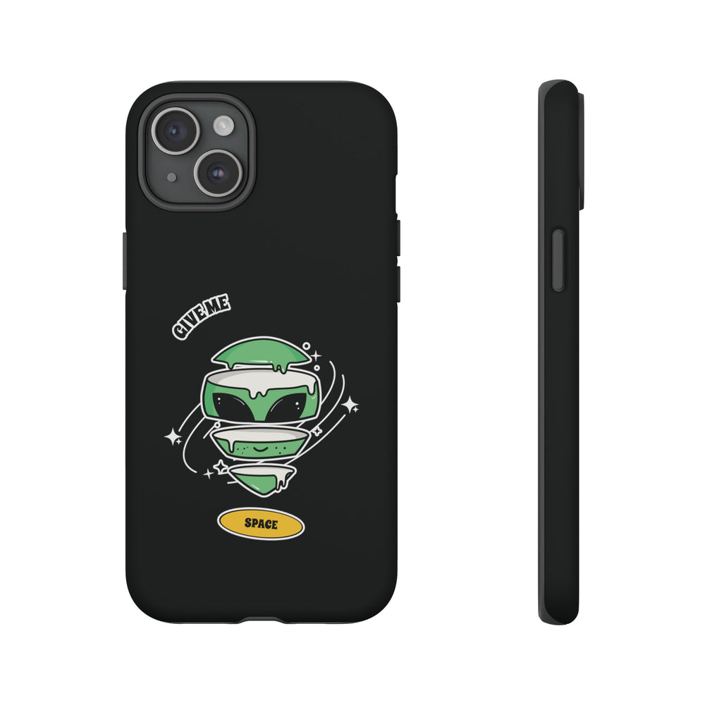 Space Funny UFO Sci-Fi Tough iPhone Mobile Cases-welovescifi