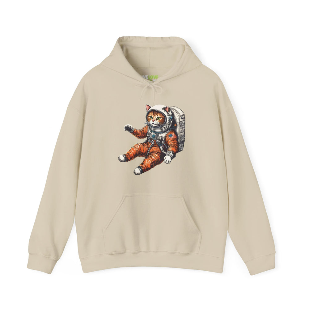 Redhead Spacecat Astronaut Hoodie - Cool Sci-Fi Sweatshirt