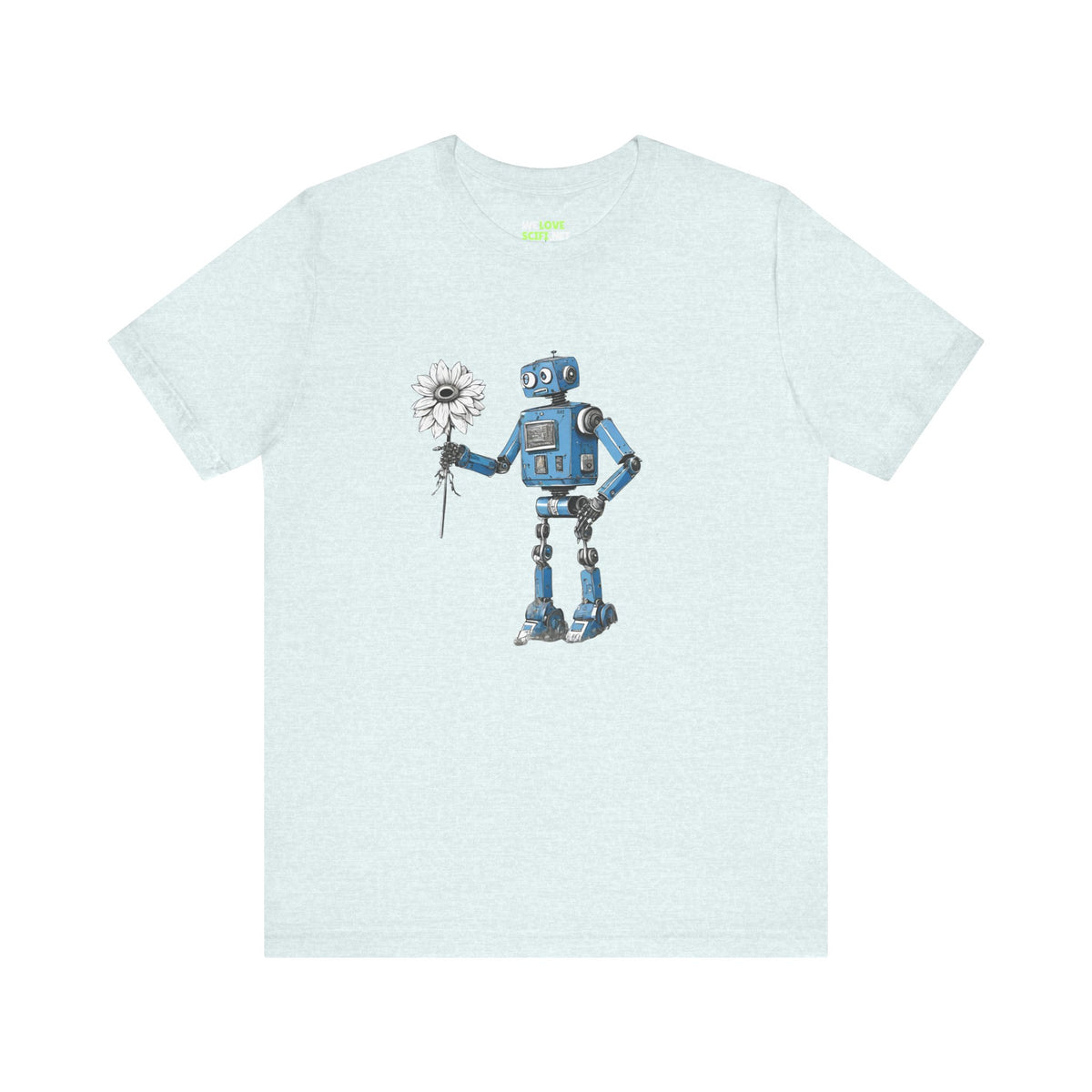 Robot Space T-Shirt - Maybe Baby Sci-Fi Art | WeLoveSciFi