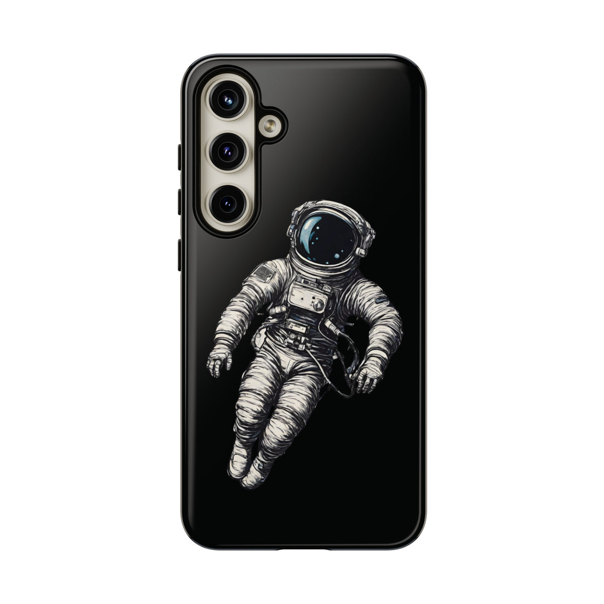 Floating Astronaut SpaceArt Tough Samsung Galaxy Mobile Case