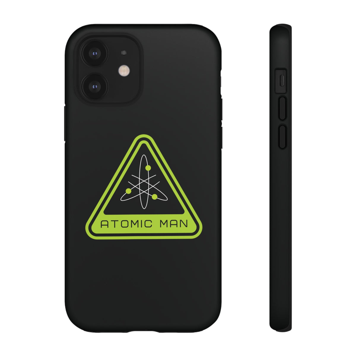 Atomic Man Retro Sign Sci-Fi Tough iPhone Mobile Cases