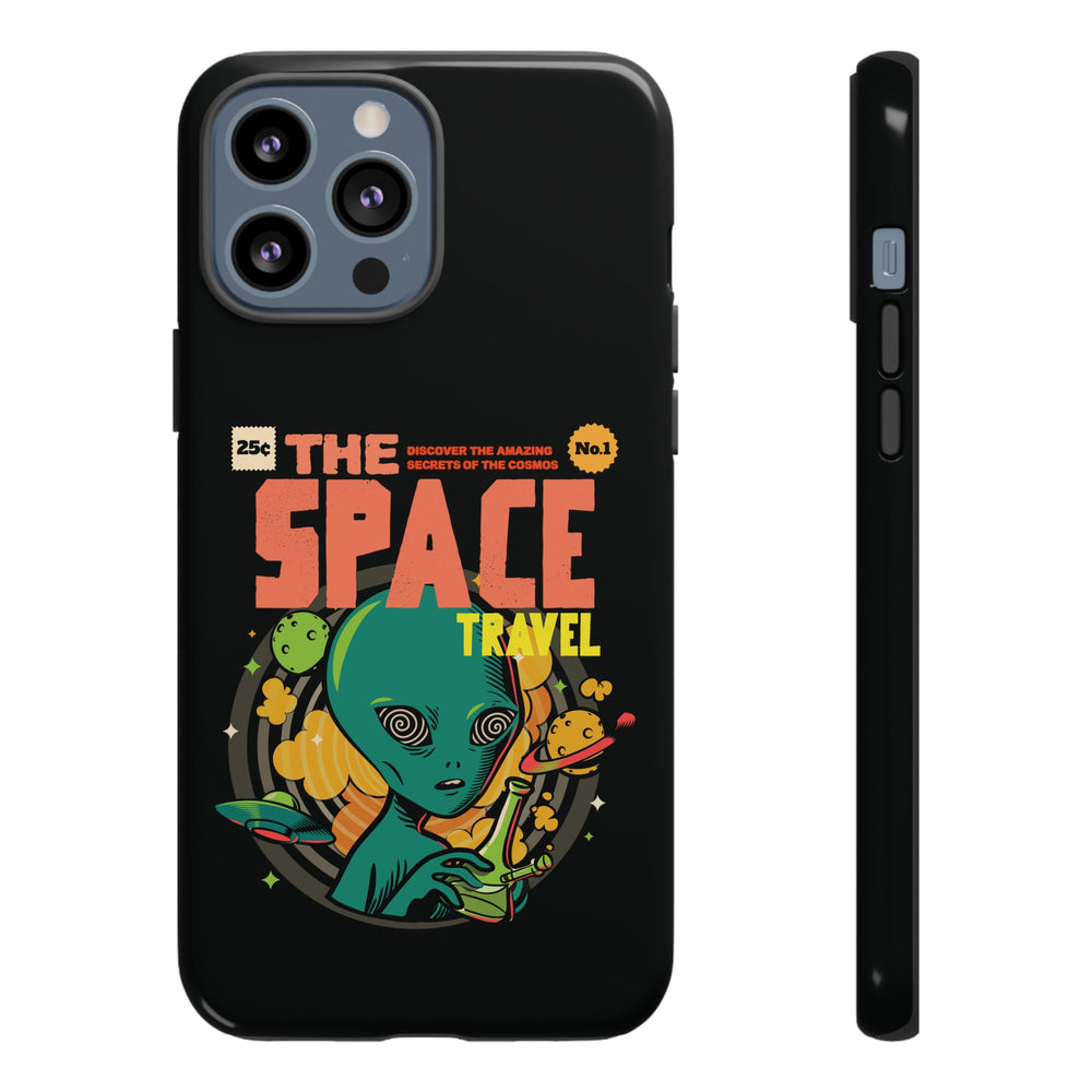 Sci-Fi Phone Case | Space Travel Comic UFO iPhone Cover